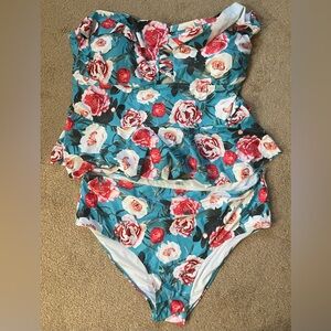 Amazon 3xl 2 pice swim